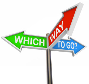 choose direction