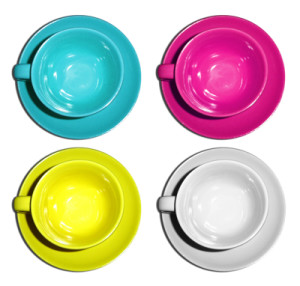 CMYK Coffee Cups